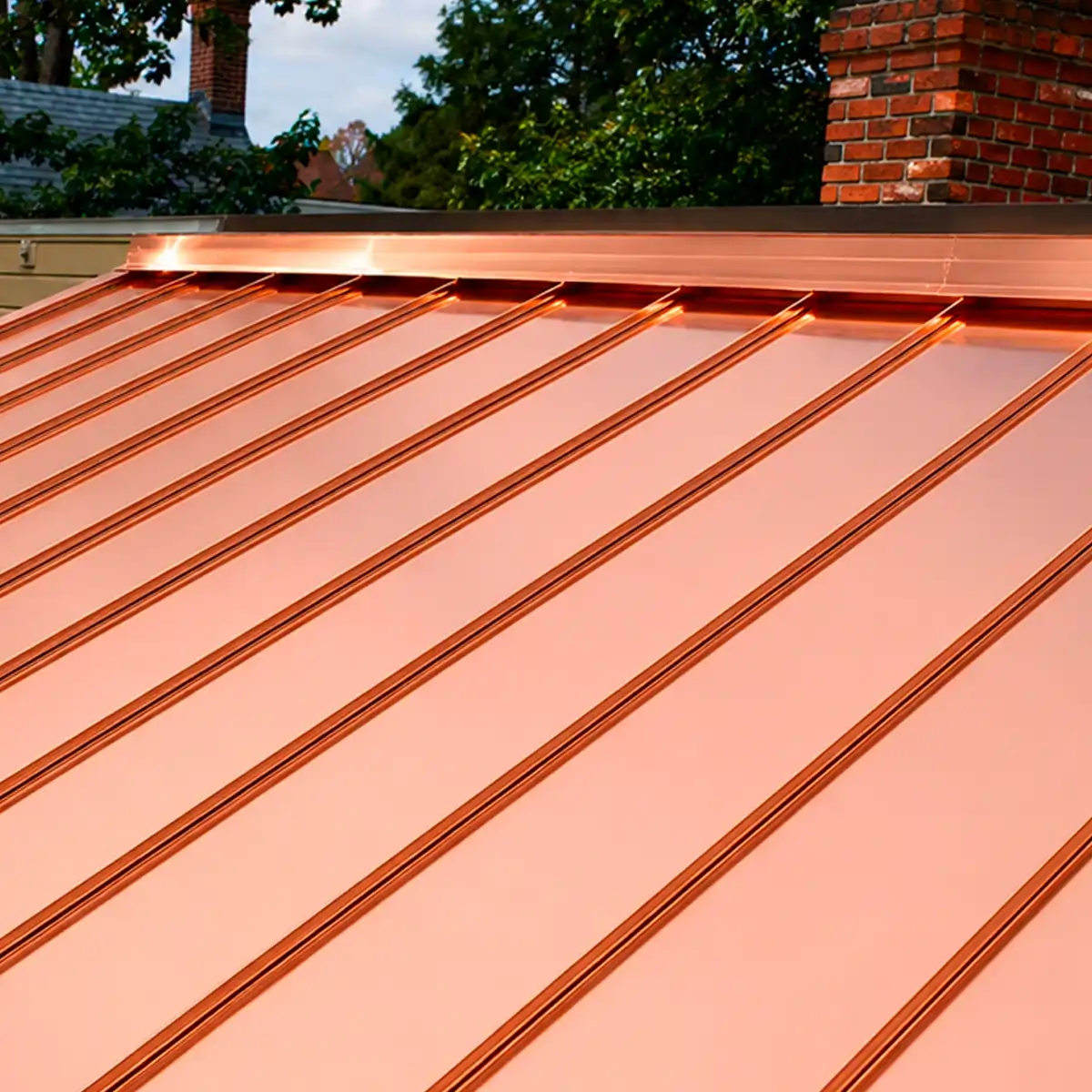 Standing Seam Copper installed by Bullarco Roofing in Peterborough