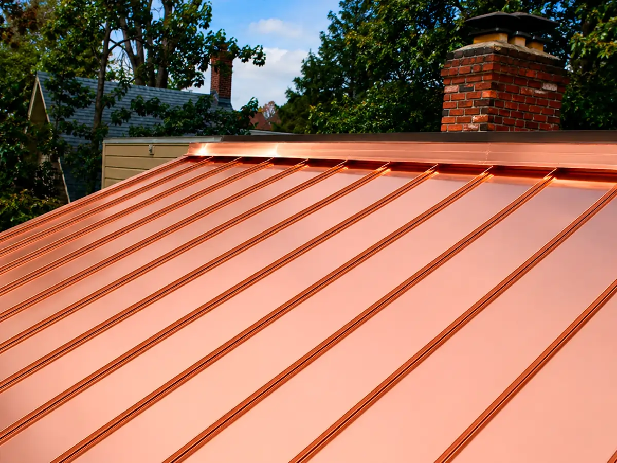Copper roofing installation in Peterborough by Bullarco